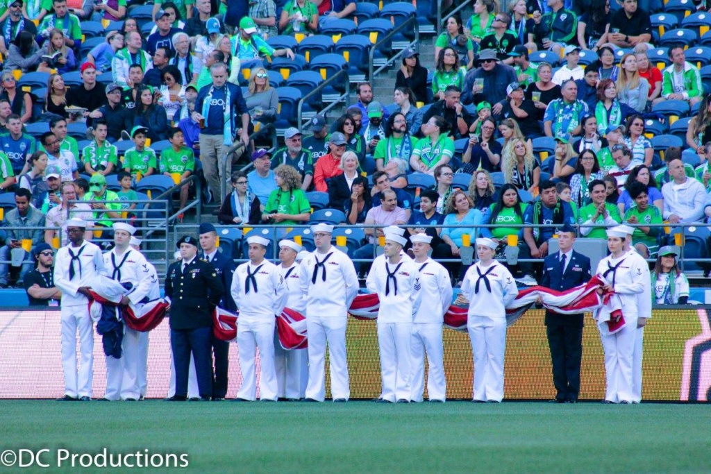 Seattle Sounders Vs LA Galaxy