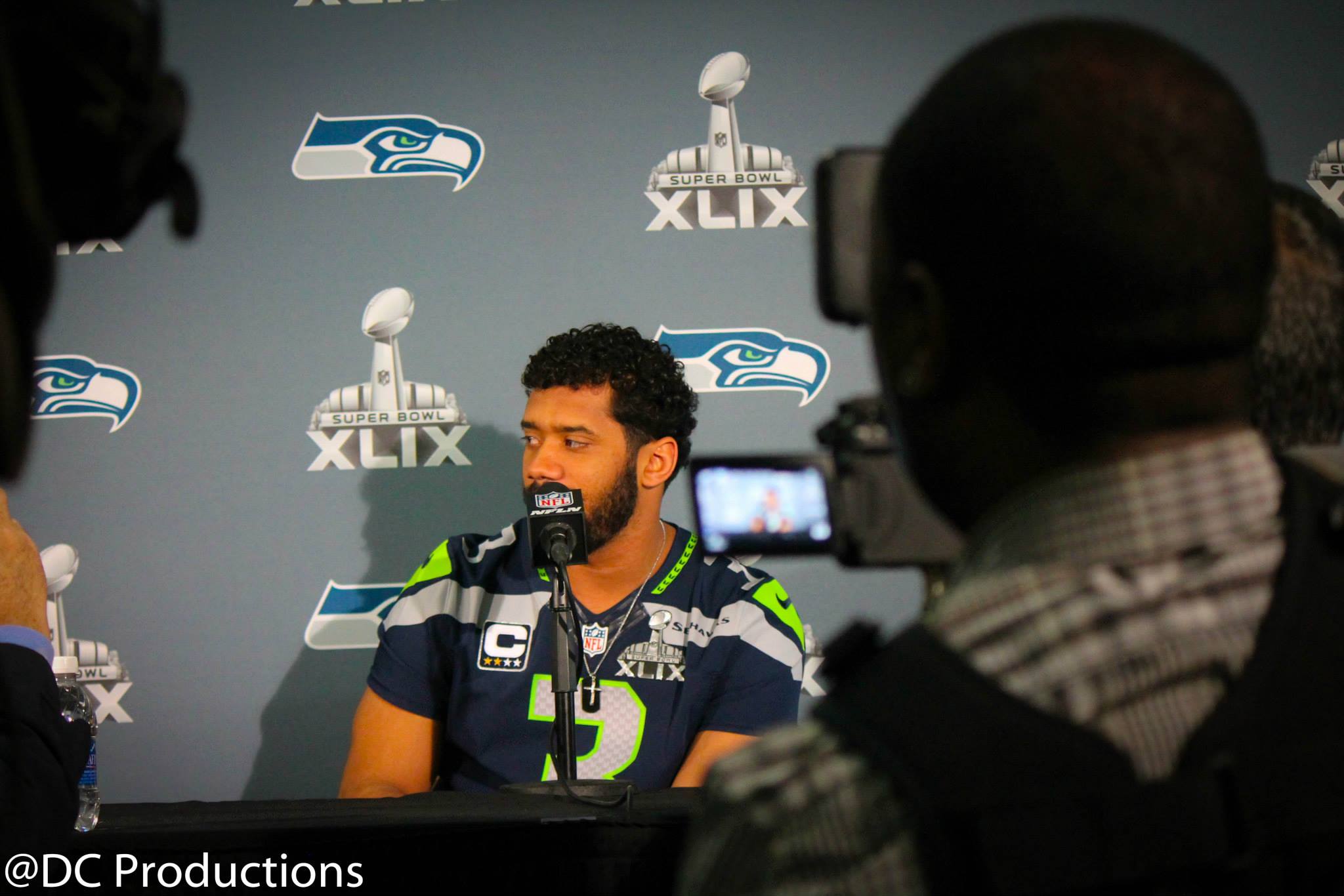 Russell Wilson’s Pre-Super Bowl interview with Channel A TV