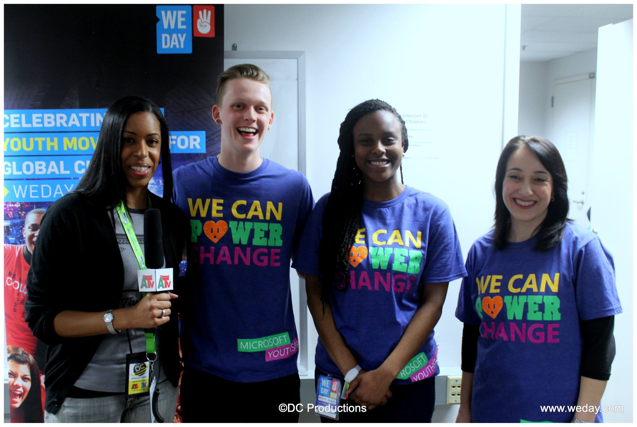 Microsoft YouthSpark at “We Day” Seattle 2014