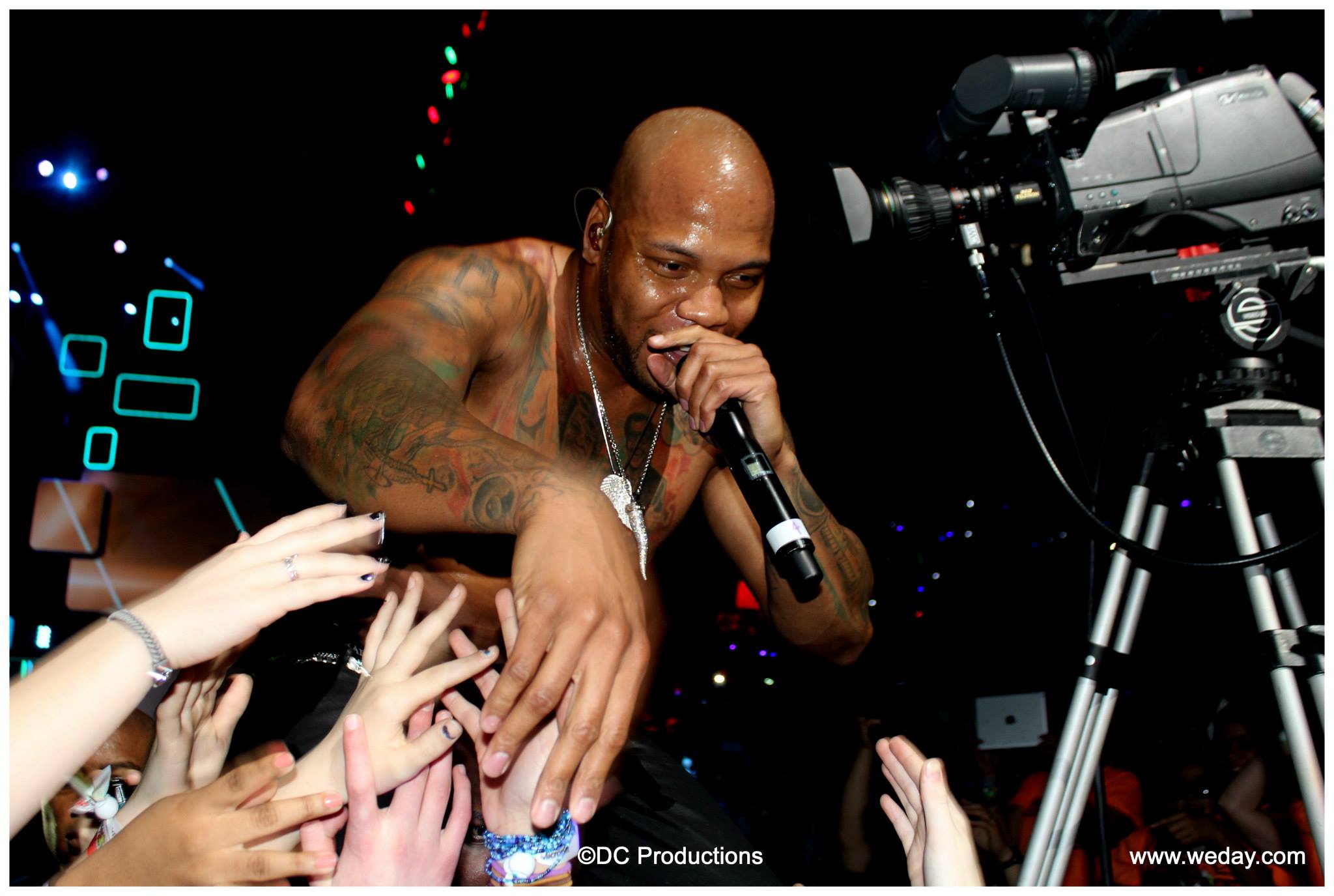 Flo Rida Rocks the house at “WE DAY” Seattle