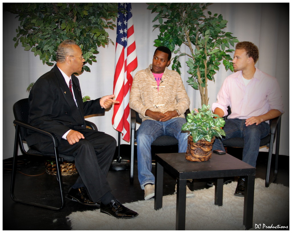 Teen Talk Show hosts Yoseph Diallo & Elijah Johnson featuring Pastor Lowe 