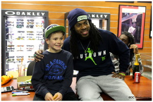 Richard Sherman Autograph Signing and Community Service