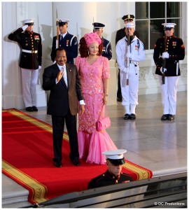 African Delegates Arrival at The White House for Dinner