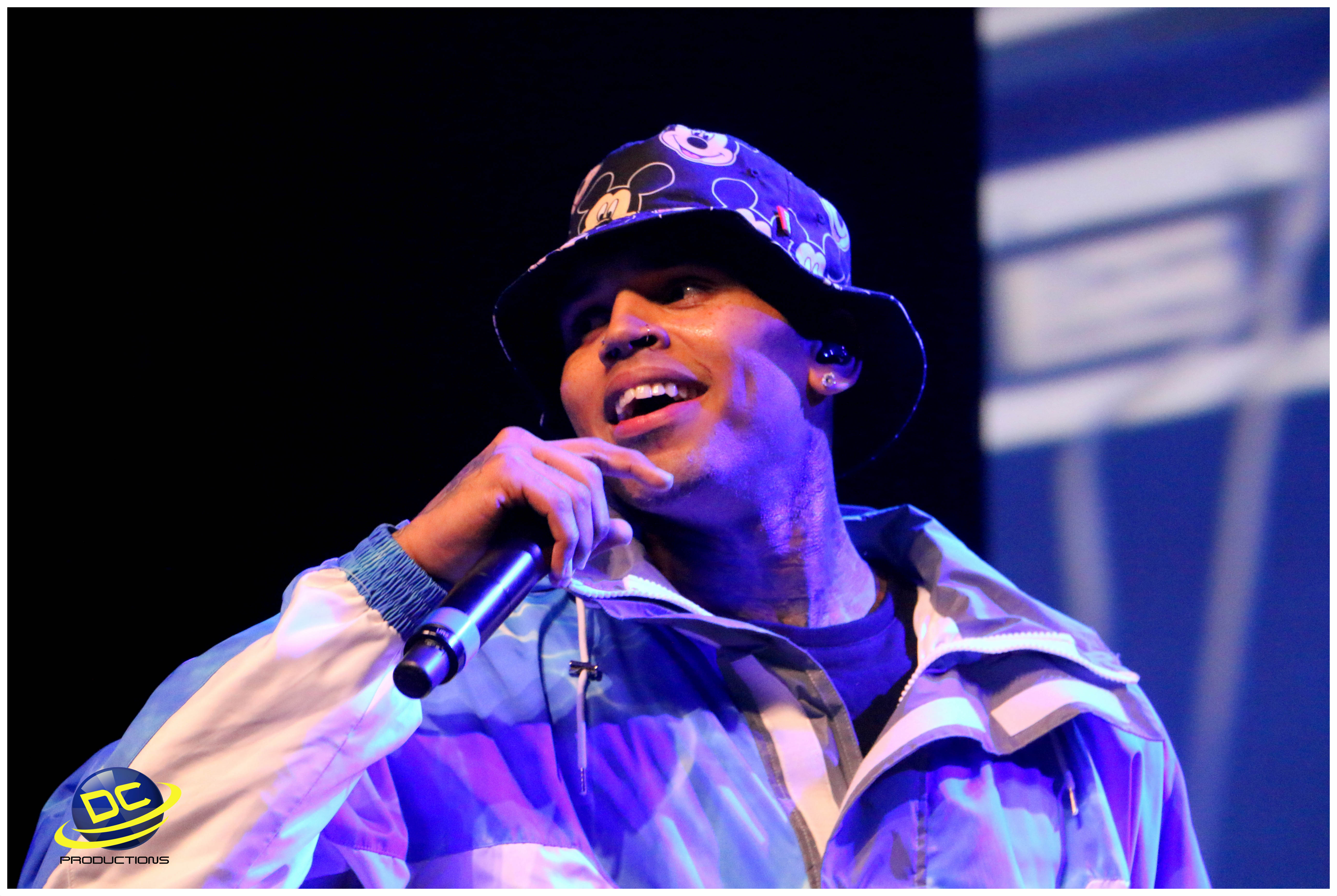 Chris Brown Performs at Dope Music Festival