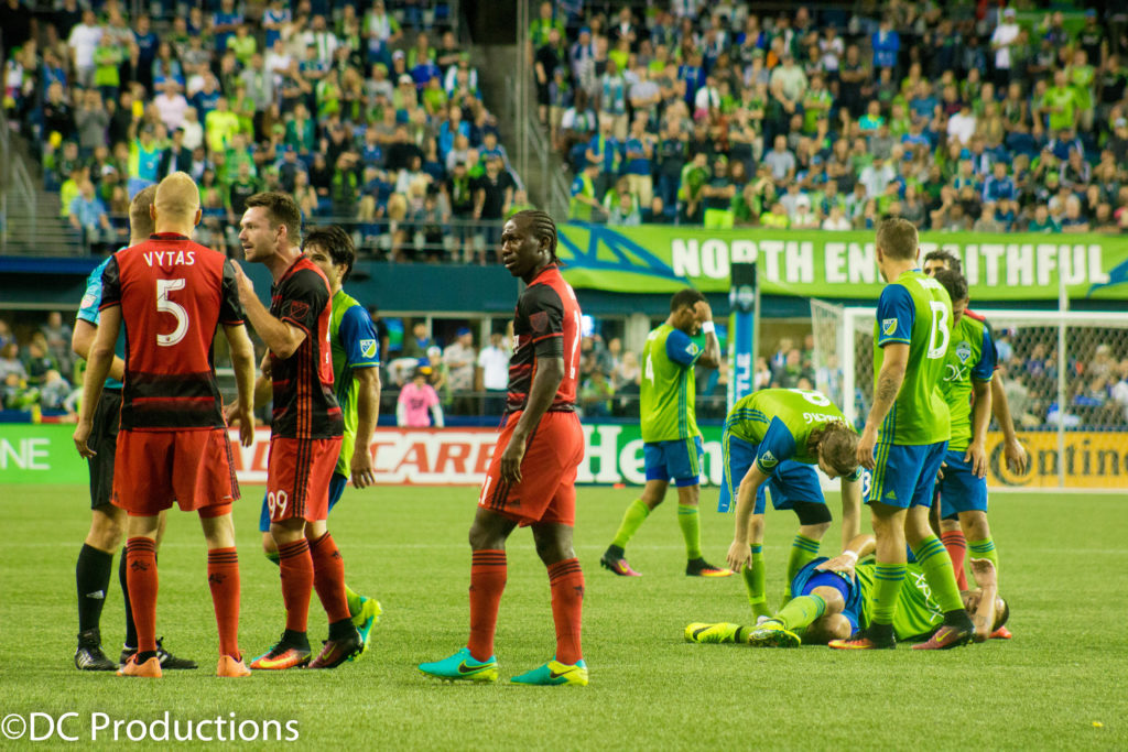 Channel A TV Covers Seattle Sounders Vs Portland Timbers