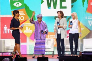 WE Day UN - President Ellen Sirleaf Johnson - Getty for WE Day