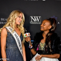 Thandi Chirwa Hosts The Global Beauty Awards 2019 Red Carpet Arrivals