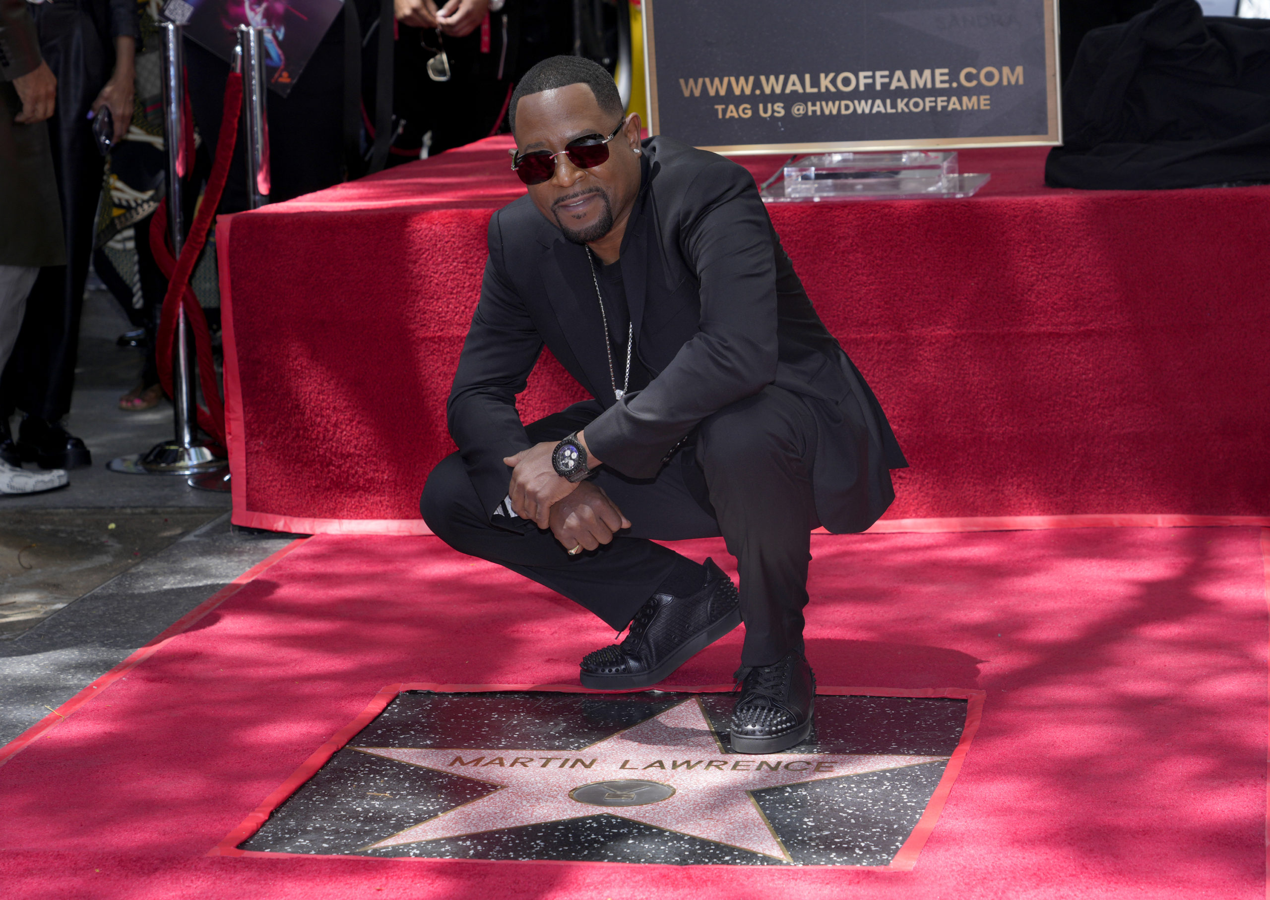 MARTIN LAWRENCE RECEIVES HOLLYWOOD WALK OF FAME