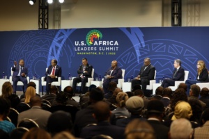 Speakers during the U.S.-Africa Leaders Summit at the Walter E. Washington Convention Center in Washington, D.C. on Tuesday, December 13, 2022