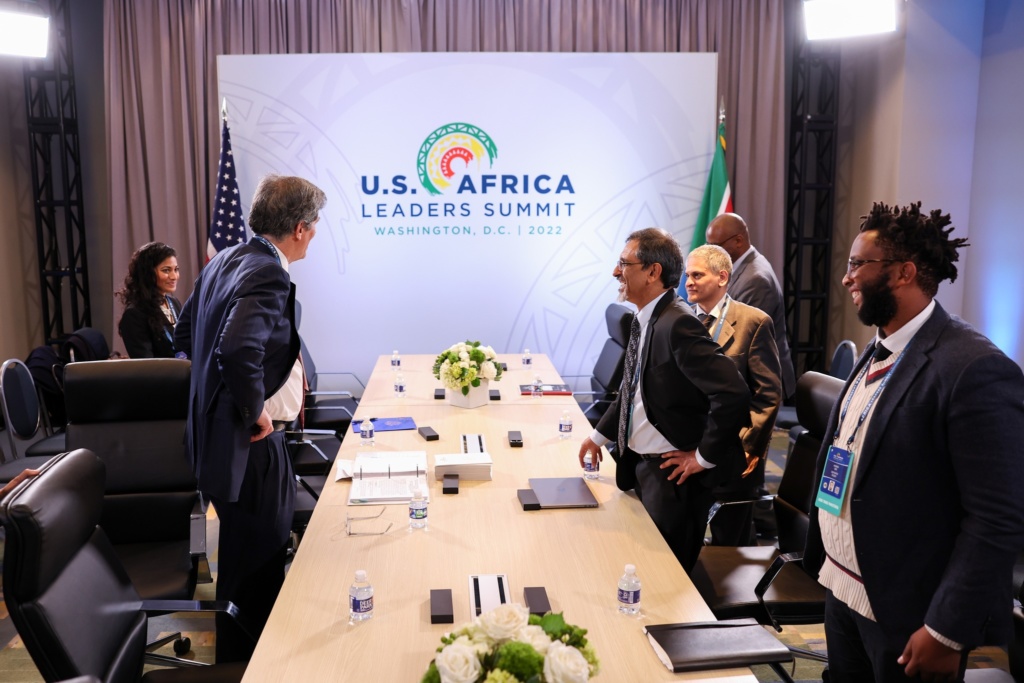 Speakers during the U.S.-Africa Leaders Summit at the Walter E. Washington Convention Center in Washington, D.C. on Tuesday, December 13, 2022 
