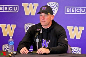 UW Huskies Coach Kalen DeBoer