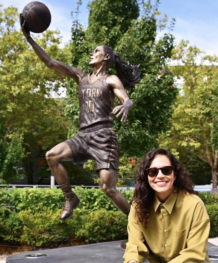 Seattle Storm Unveil Historic Statue Honoring Sue Bird at Climate Pledge Arena