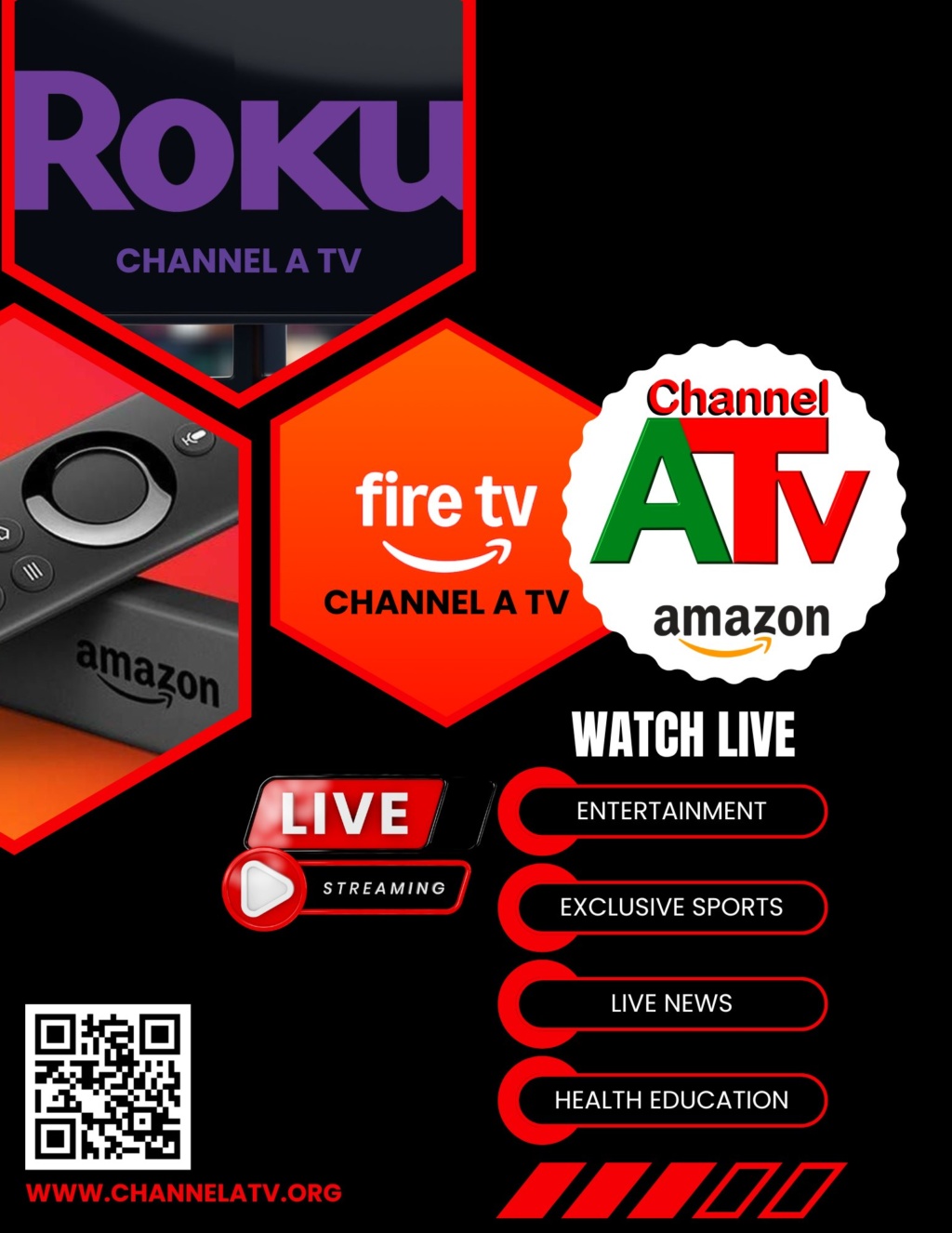 Channel A TV Announces Major Streaming Expansion Across Fire TV and Roku Platforms