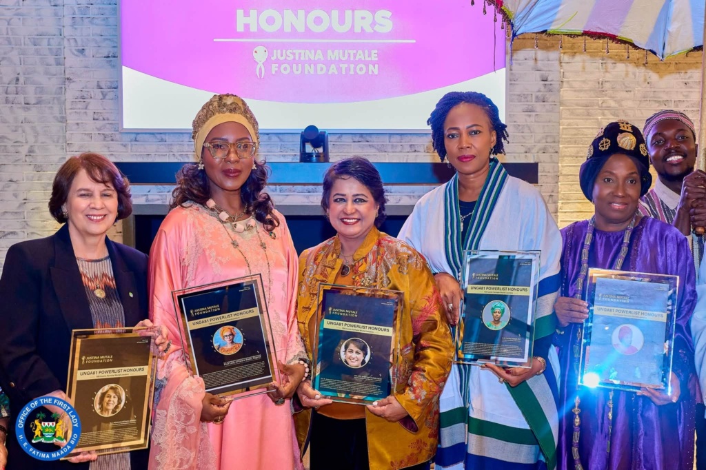 Her Excellency Rosalia Arteaga Serrano, 39th President of Ecuador
Her Excellency Ambassador Professor Olufolake Abdulrazaq, First Lady of Kwara State, Nigeria and Chairperson of the Nigeria Governors Spouses Forum
Her Excellency Dr. Ameenah Gurib-Fakim, 6th President of Mauritius
Her Excellency Dr Fatima Maada-Bio, First Lady of Sierra Leone
Her Royal Highness Rev. Dr. Princess Asie Kabuki Ocansey, Convener, Africa US Presidential Forum on STEM AI MBA and Executive Chair, Nekotech Center of Excellence